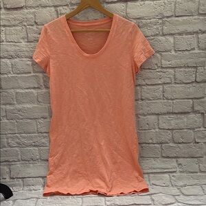 Coral peach Woman’s T-shirt dress